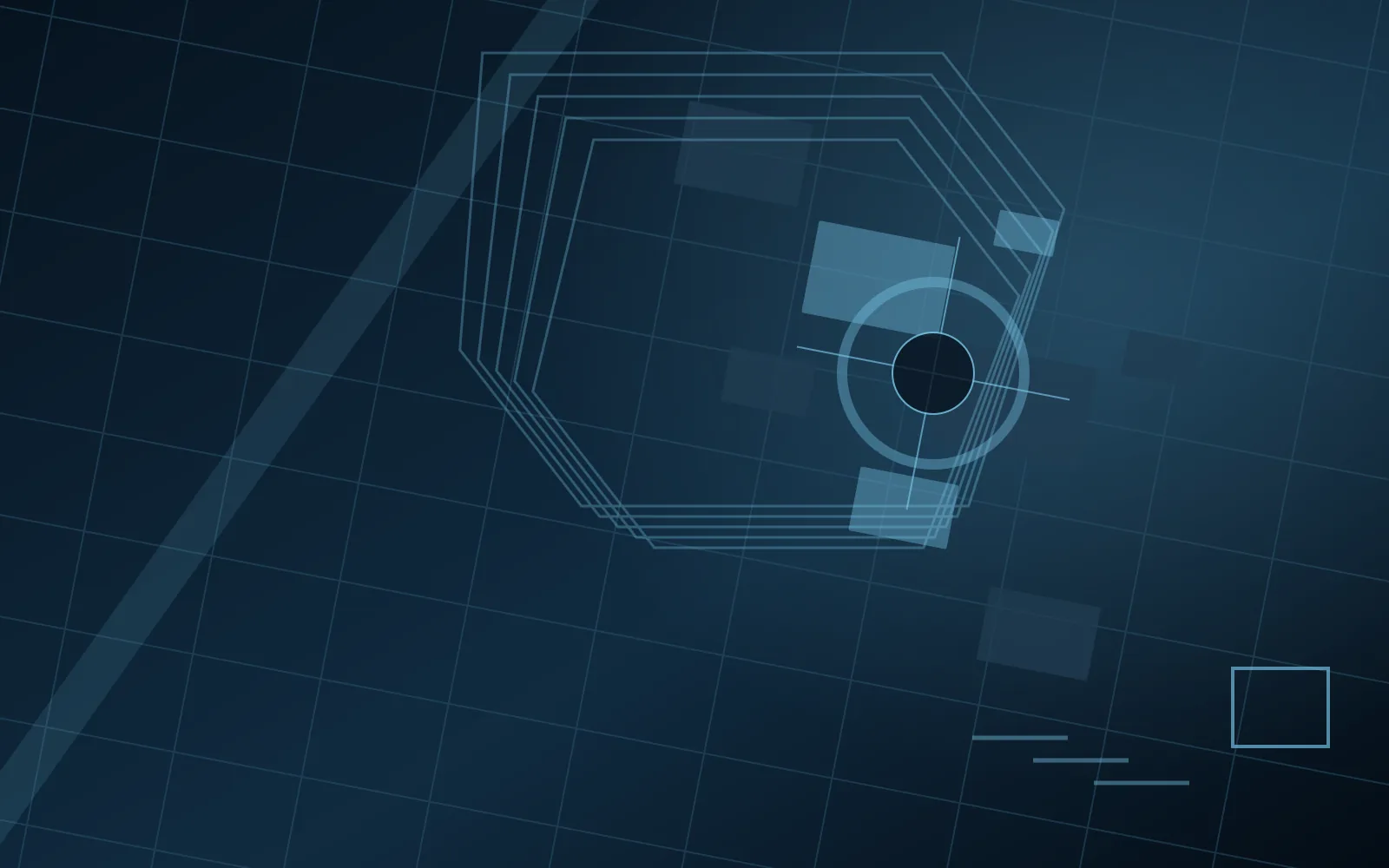 Original abstract street-grid artwork for the four named maps